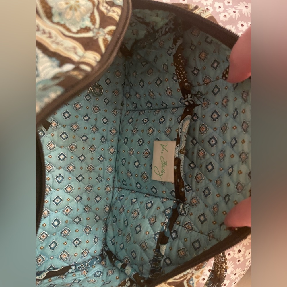 Vera Bradley Java Blue Mini Bowler - image 5